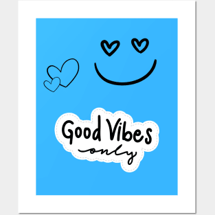 Good vibes Posters and Art